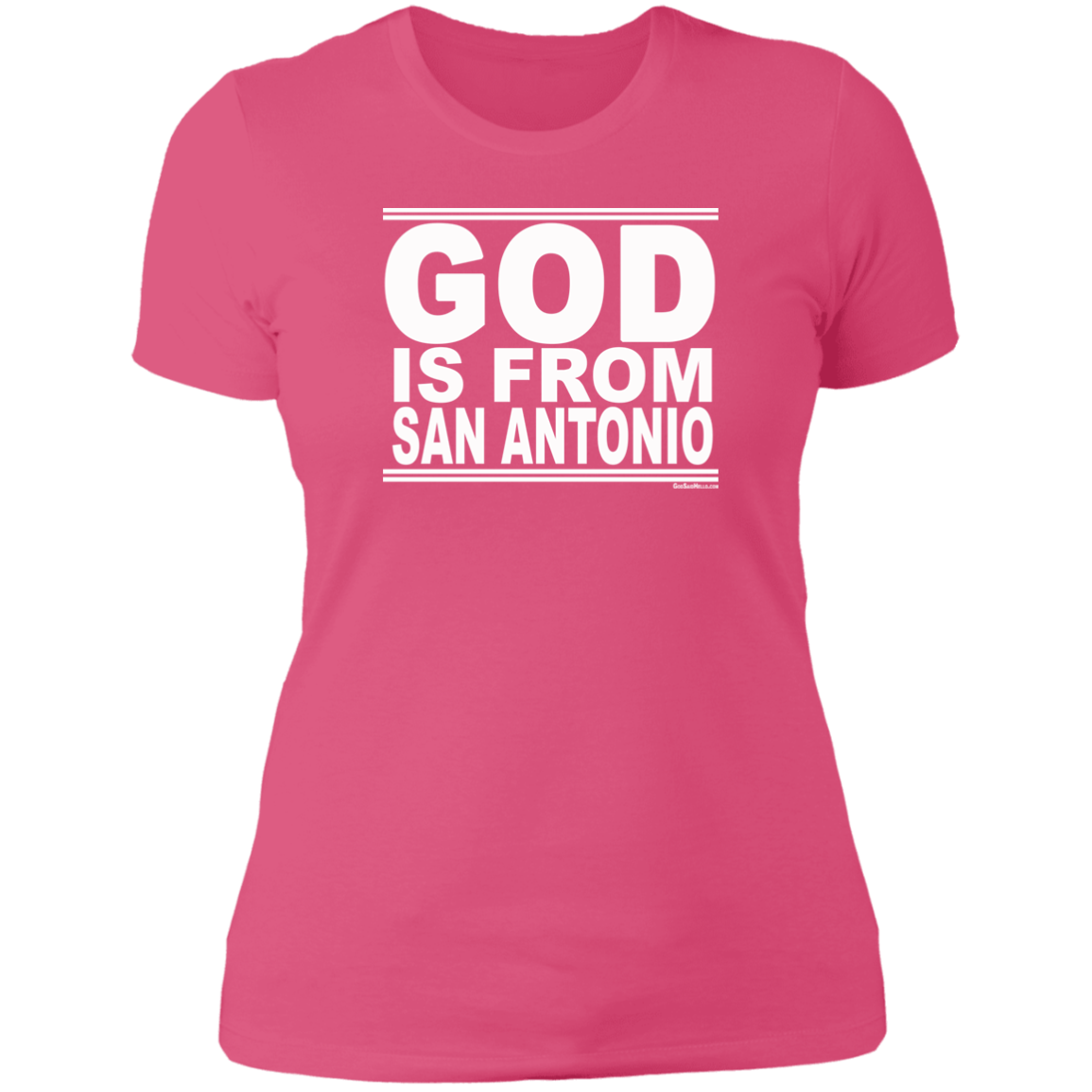 #GodIsFromSanAntonio - Women's Shortsleeve Tee