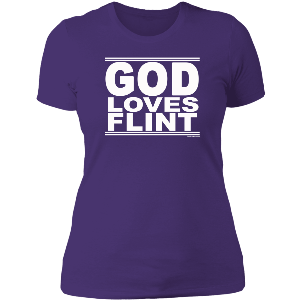 #GodLovesFlint - Women's Shortsleeve Tee