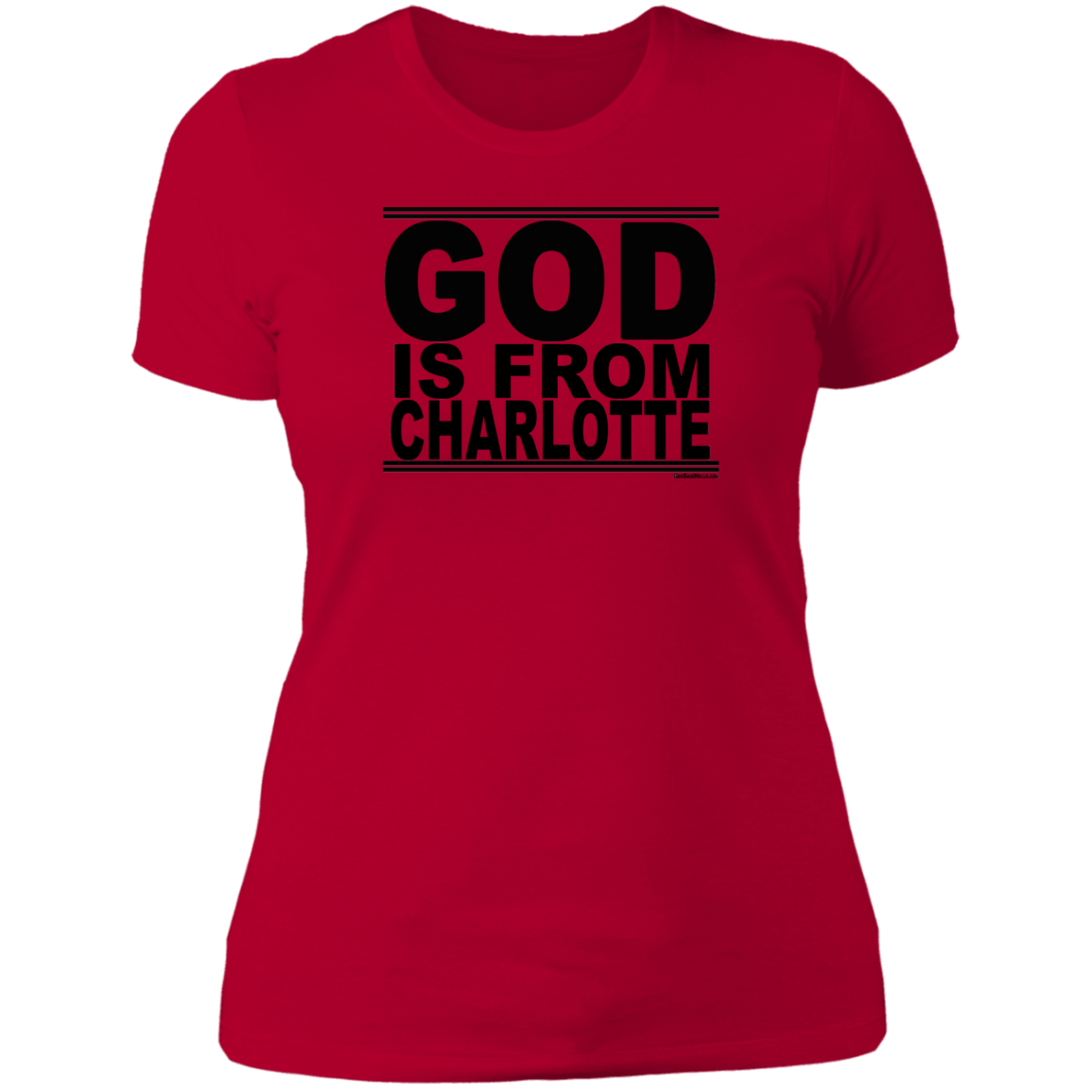 #GodIsFromCharlotte - Women's Shortsleeve Tee