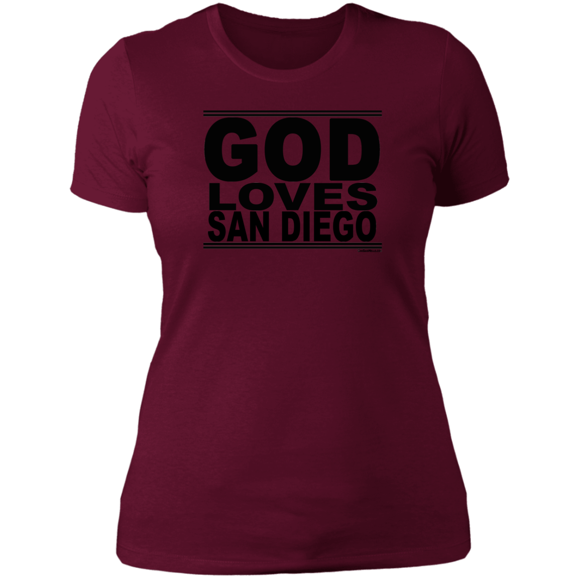 #GodLovesSanDiego - Women's Shortsleeve Tee