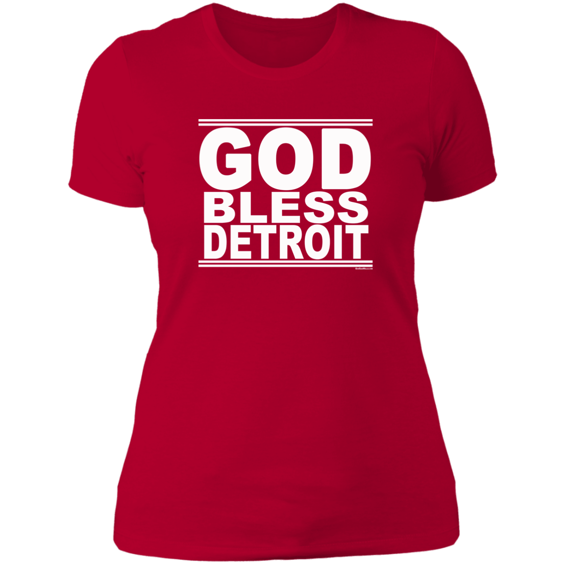 #GodBlessDetroit - Women's Shortsleeve Tee