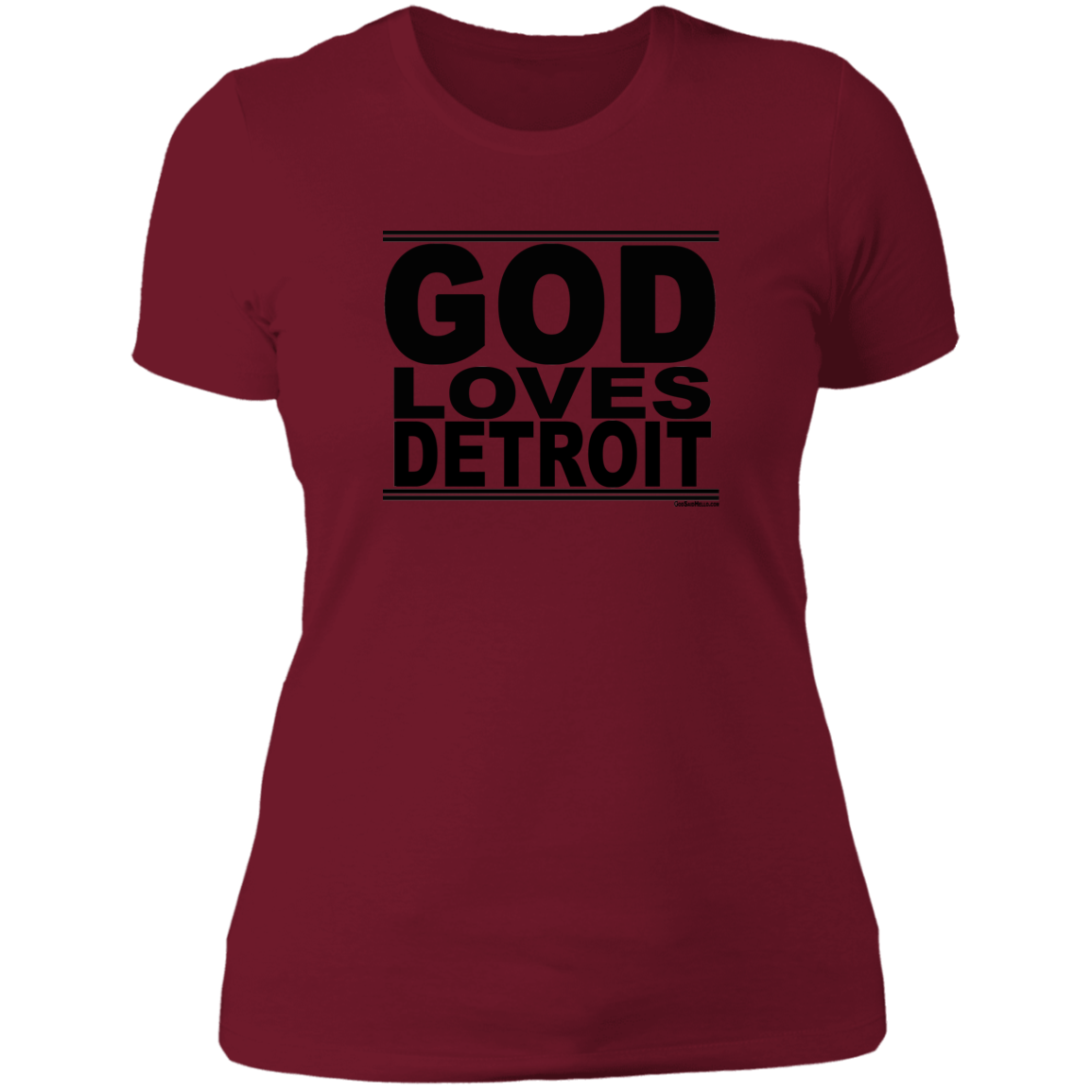 #GodLovesDetroit - Women's Shortsleeve Tee