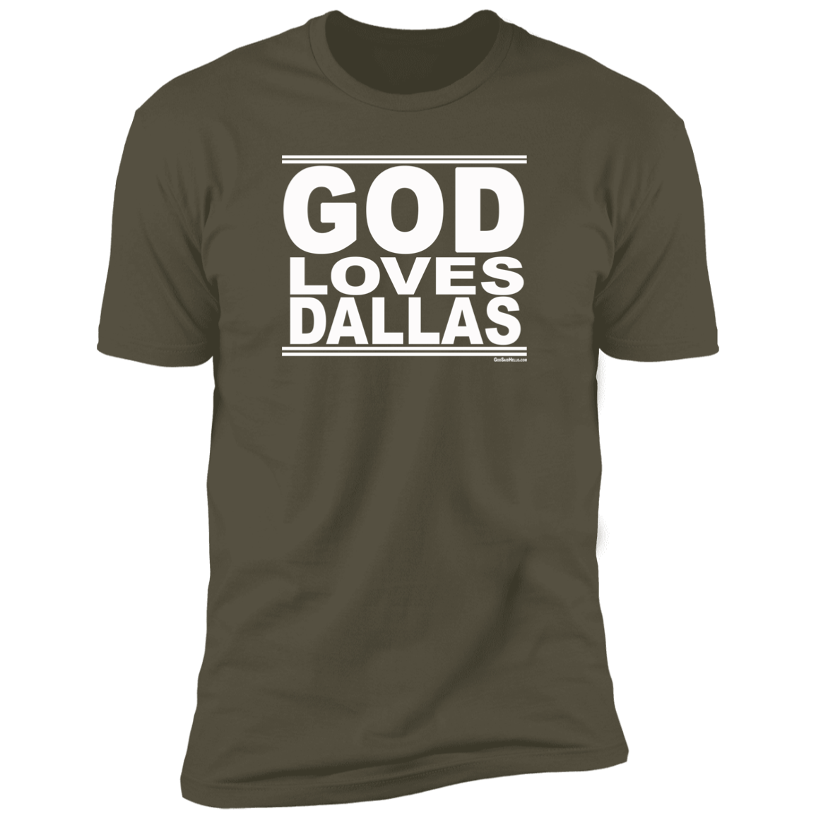 #GodLovesDallas - Men's Shortsleeve Tee