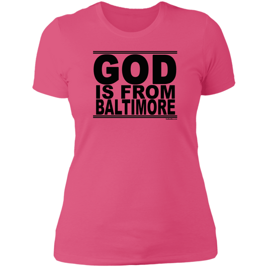 #GodIsFromBaltimore - Women's Shortsleeve Tee