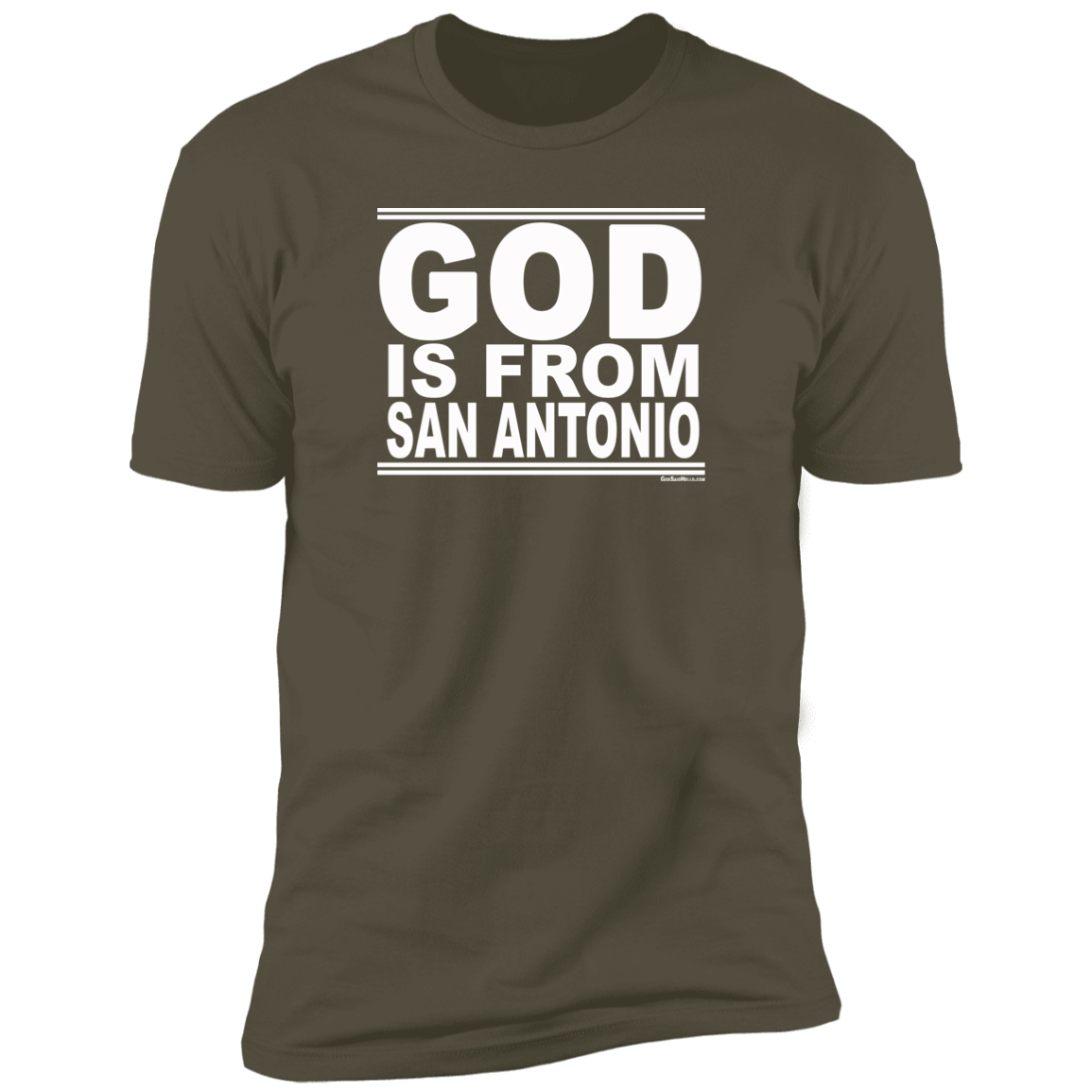#GodIsFromSanAntonio - Men's Shortsleeve Tee
