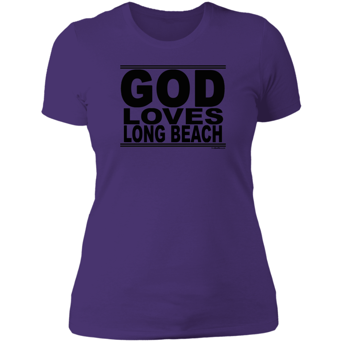 #GodLovesLongBeach - Women's Shortsleeve Tee