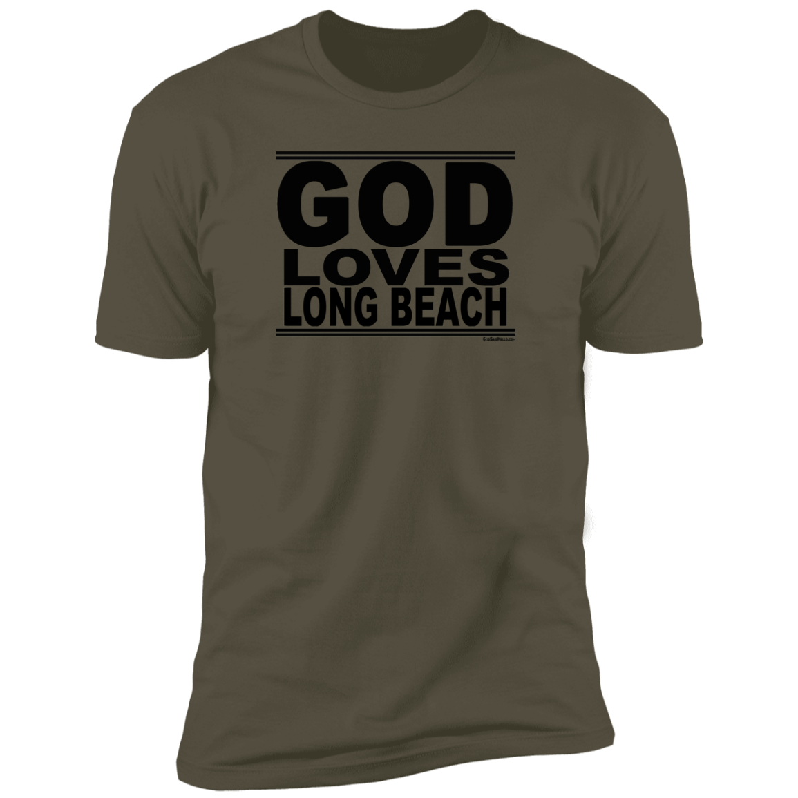 #GodLovesLongBeach - Men's Shortsleeve Tee