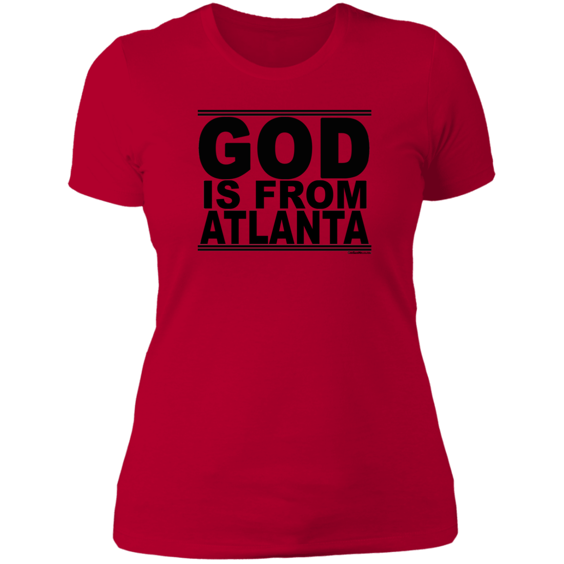 #GodIsFromAtlanta - Women's Shortsleeve Tee