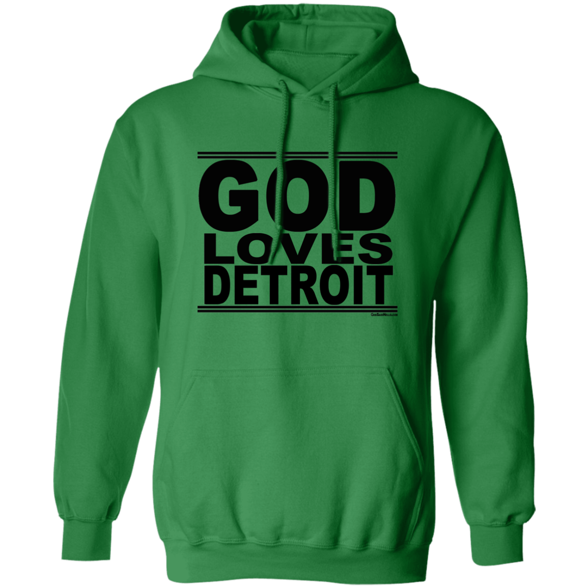 #GodLovesDetroit - Pullover Hoodie