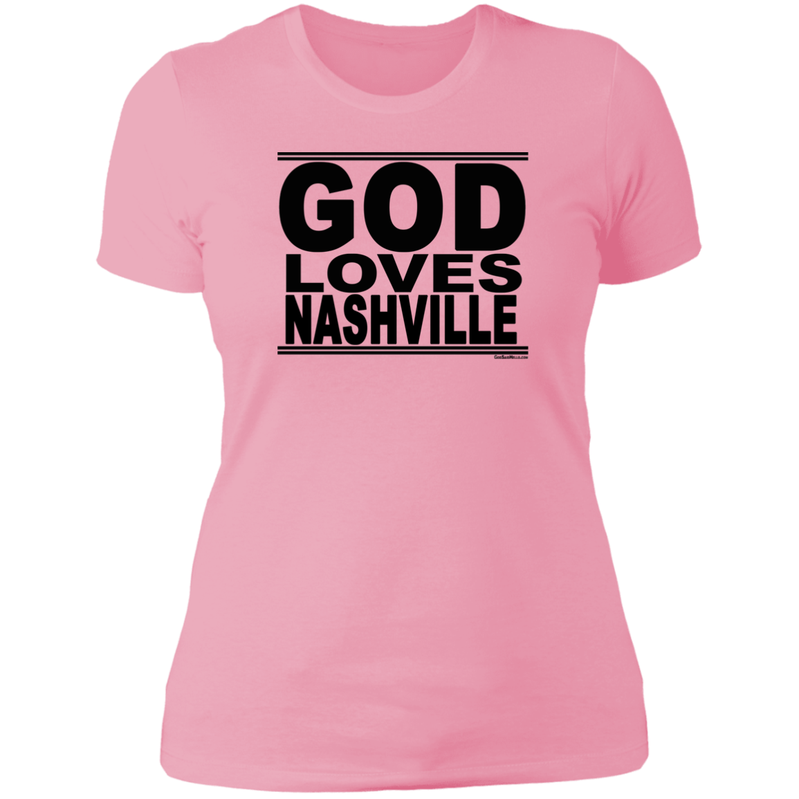 #GodLovesNashville - Women's Shortsleeve Tee