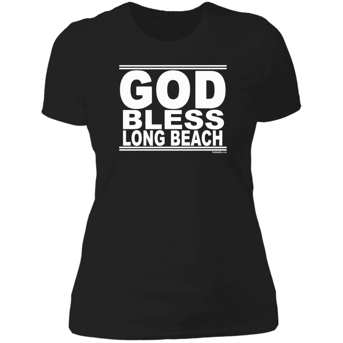 #GodBlessLongBeach - Women's Shortsleeve Tee