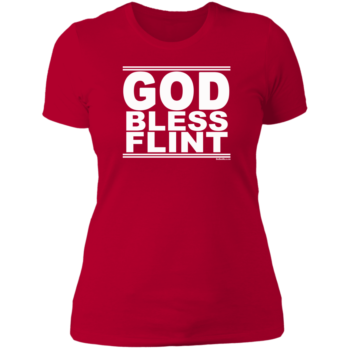 #GodBlessFlint - Women's Shortsleeve Tee