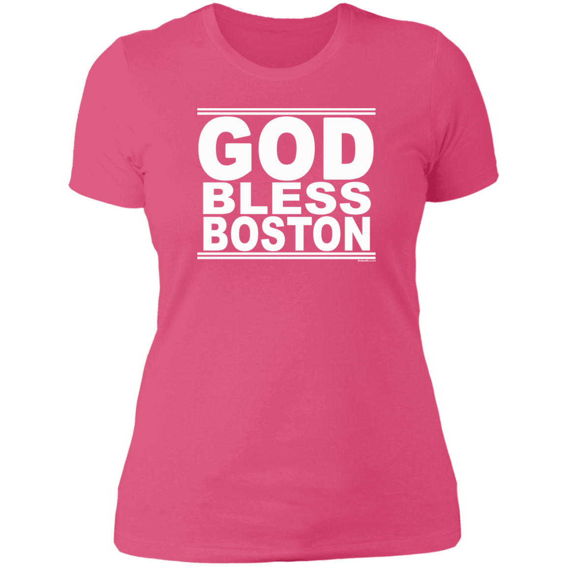 #GodBlessBoston - Women's Shortsleeve Tee
