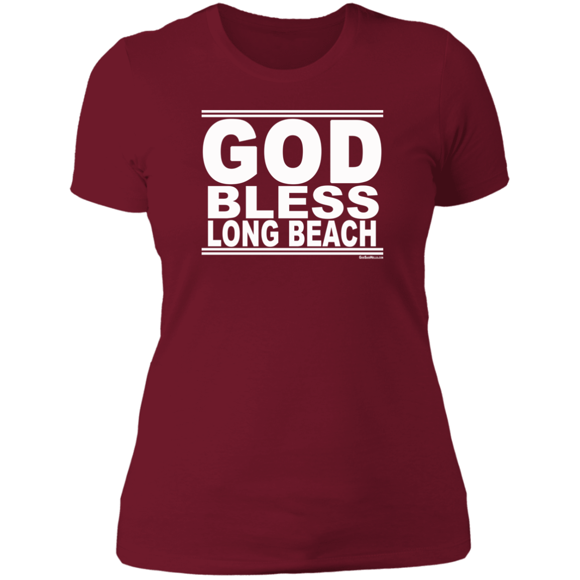 #GodBlessLongBeach - Women's Shortsleeve Tee