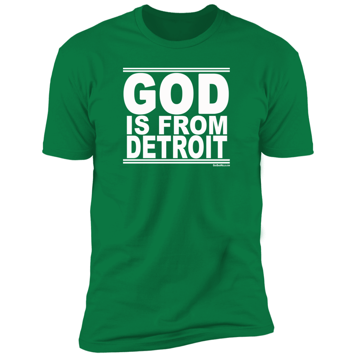 #GodIsFromDetroit - Men's Shortsleeve Tee