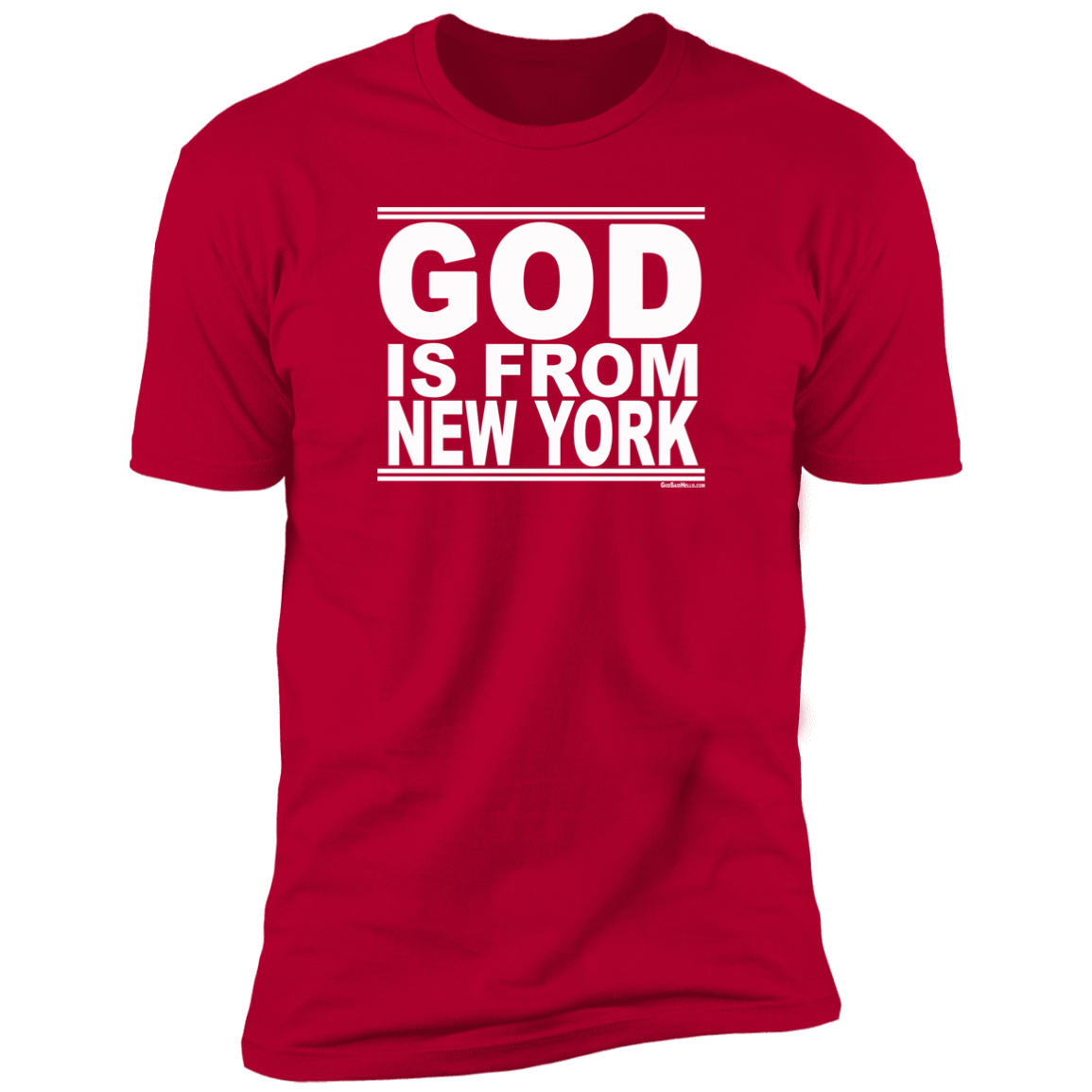 #GodIsFromNewYork - Men's Shortsleeve Tee