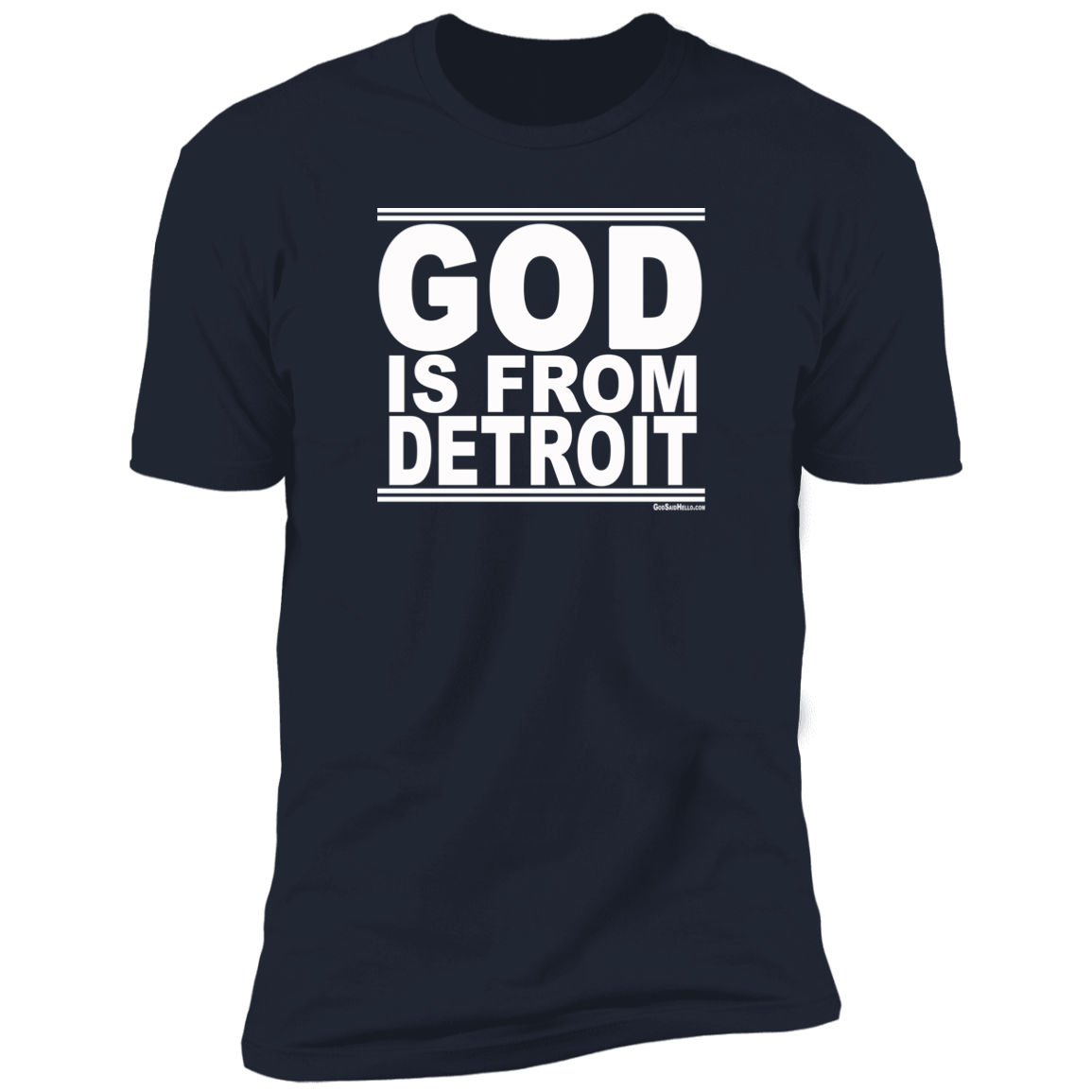 #GodIsFromDetroit - Men's Shortsleeve Tee