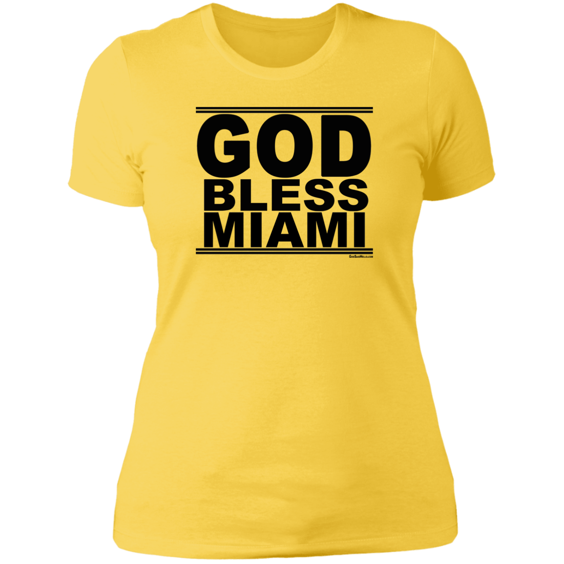 #GodBlessMiami - Women's Shortsleeve Tee