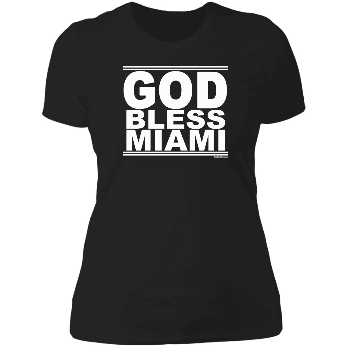 #GodBlessMiami - Women's Shortsleeve Tee