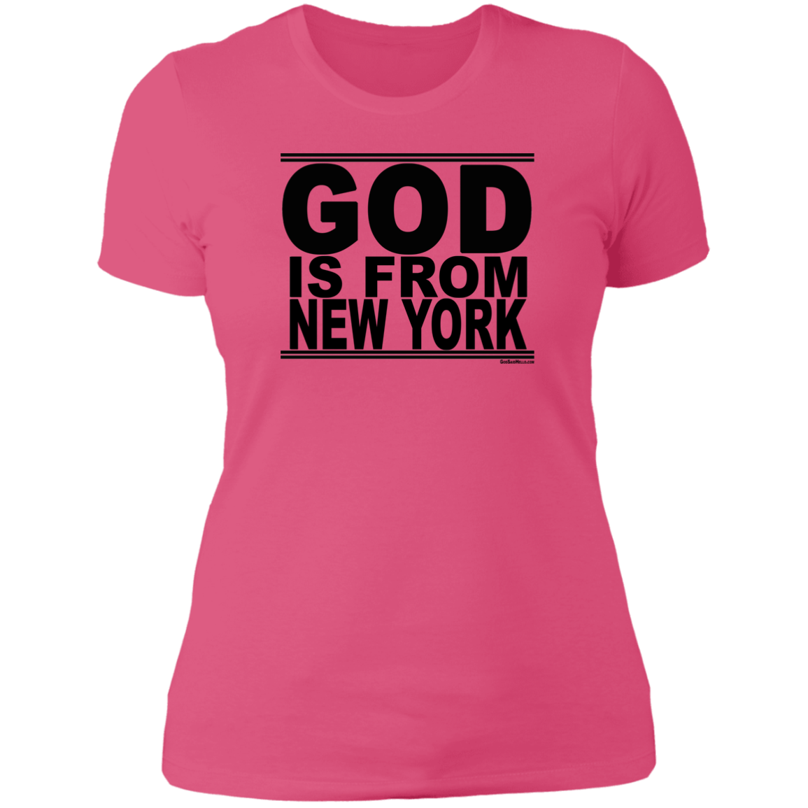 #GodIsFromNewYork - Women's Shortsleeve Tee
