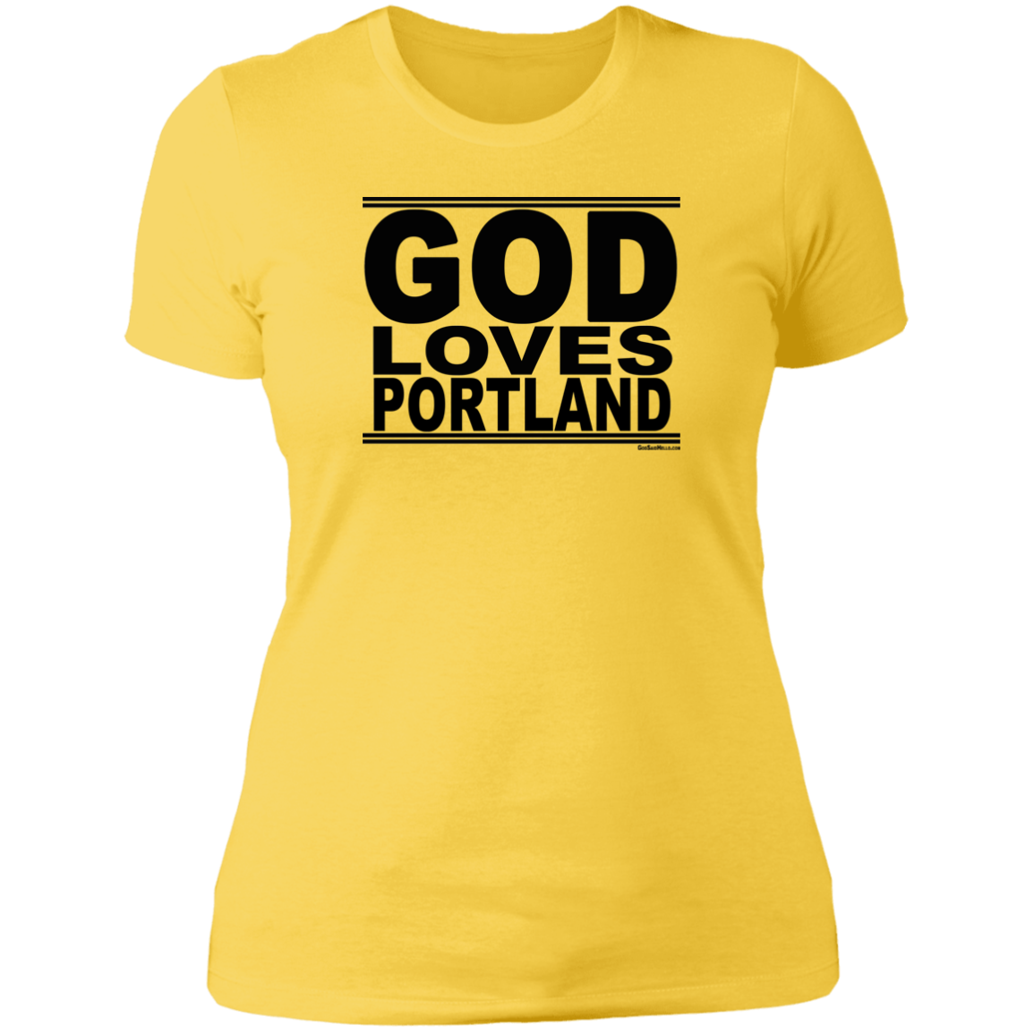 #GodLovesPortland - Women's Shortsleeve Tee