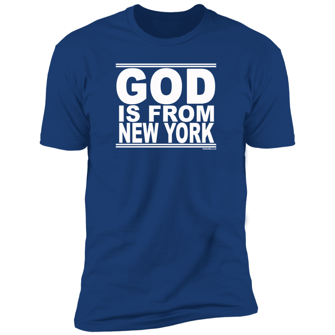 #GodIsFromNewYork - Men's Shortsleeve Tee