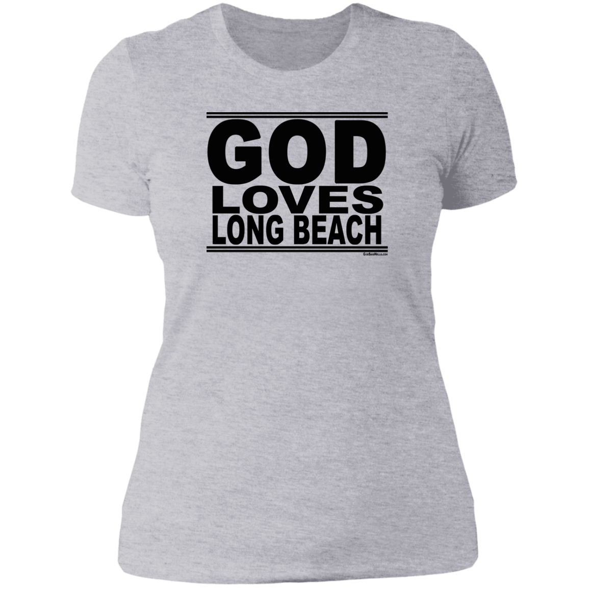 #GodLovesLongBeach - Women's Shortsleeve Tee