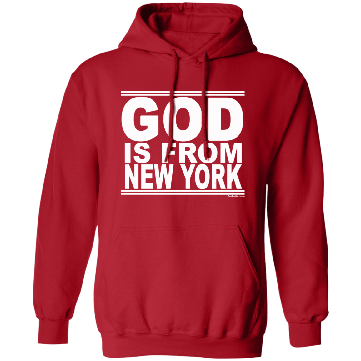 #GodIsFromNewYork - Pullover Hoodie