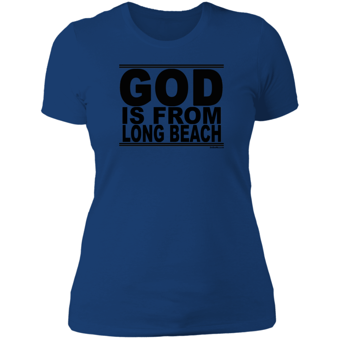 #GodIsFromLongBeach - Women's Shortsleeve Tee