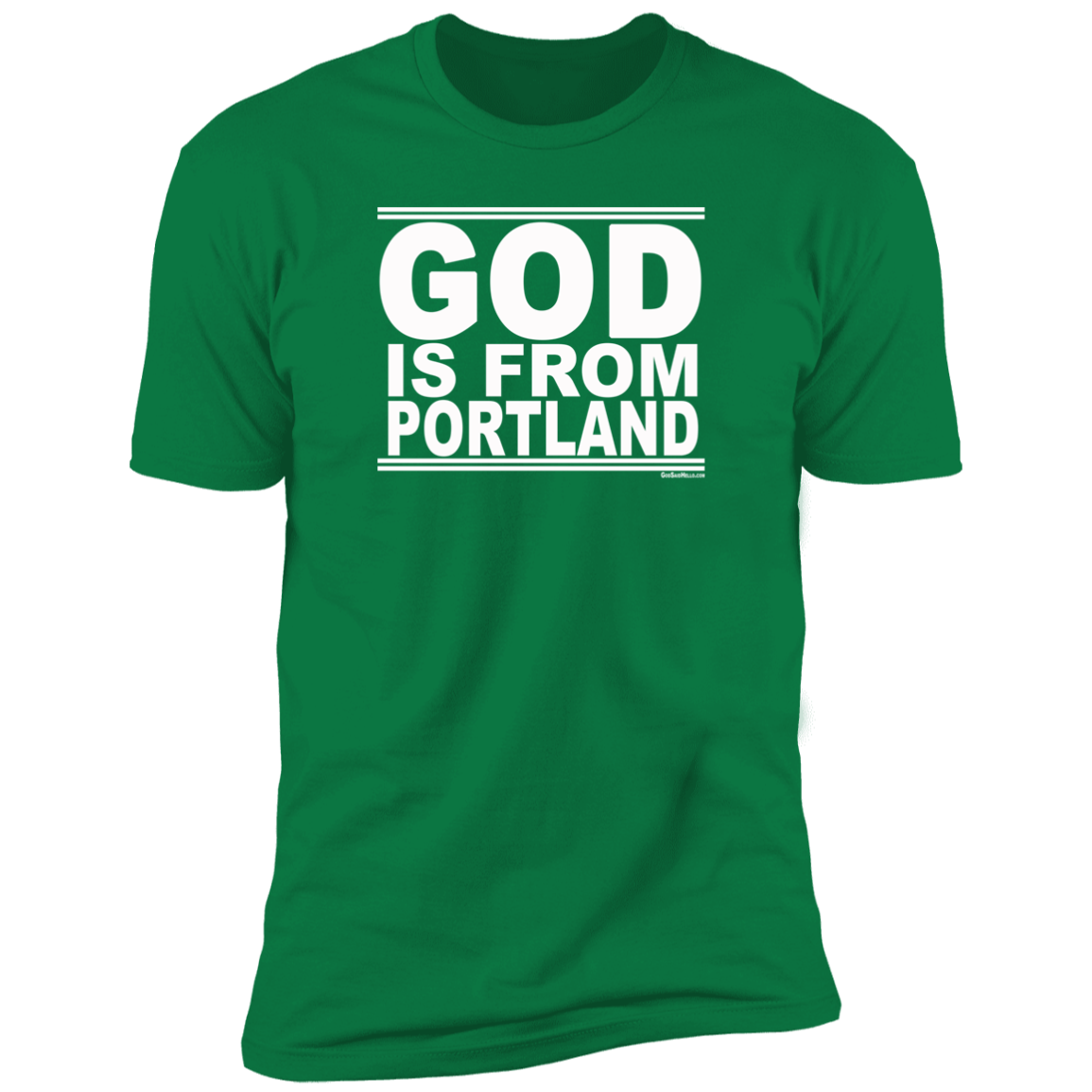 #GodIsFromPortland - Men's Shortsleeve Tee