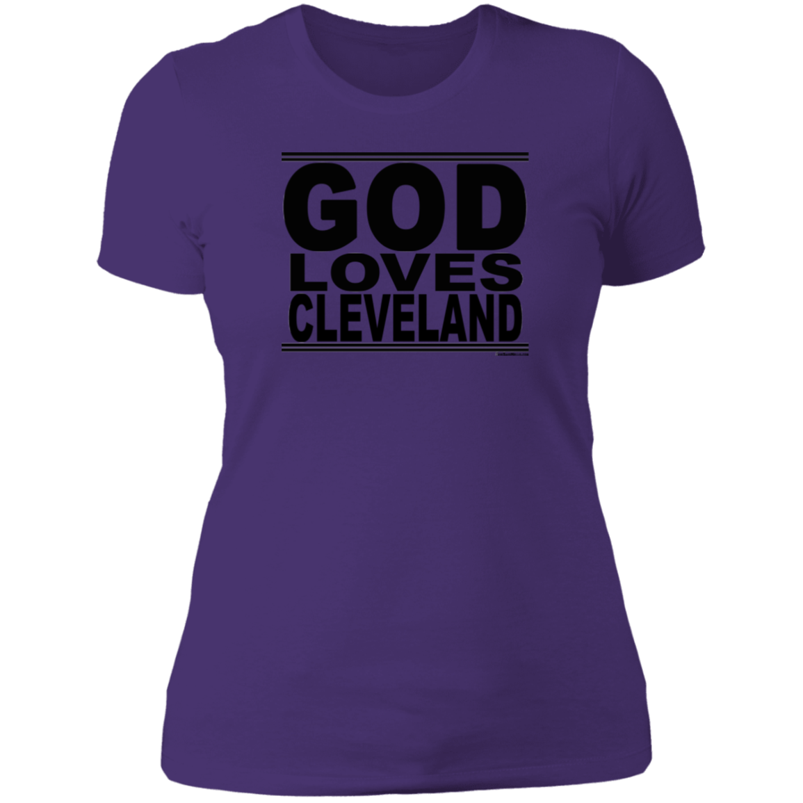 #GodLovesCleveland - Women's Shortsleeve Tee