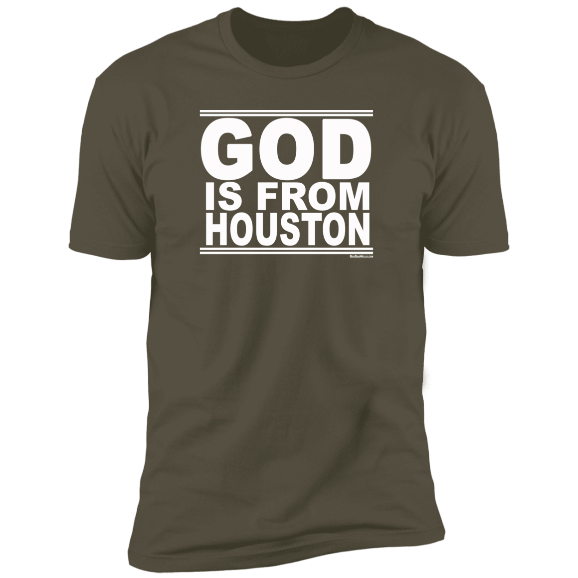 #GodIsFromHouston - Men's Shortsleeve Tee