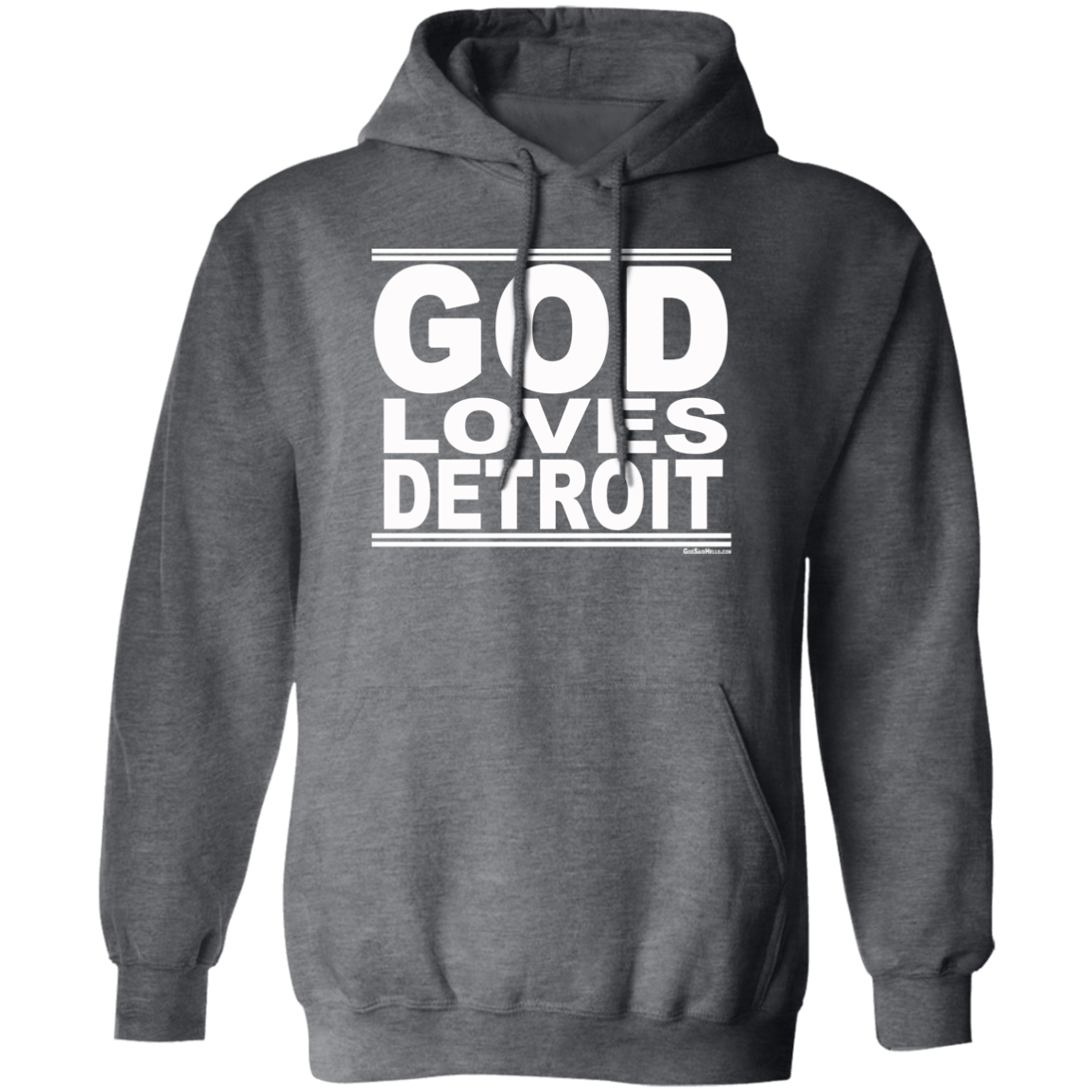 #GodLovesDetroit - Pullover Hoodie