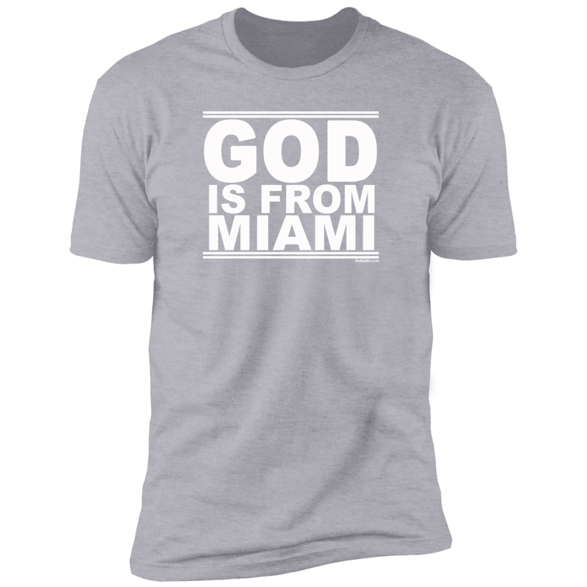 #GodIsFromMiami - Men's Shortsleeve Tee