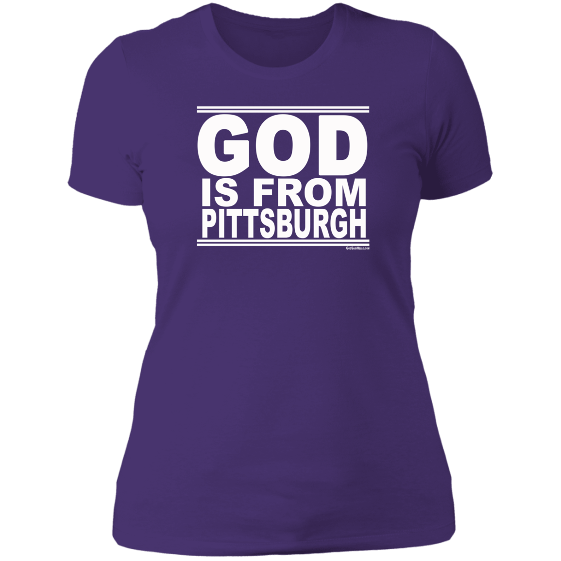 #GodIsFromPittsburgh - Women's Shortsleeve Tee