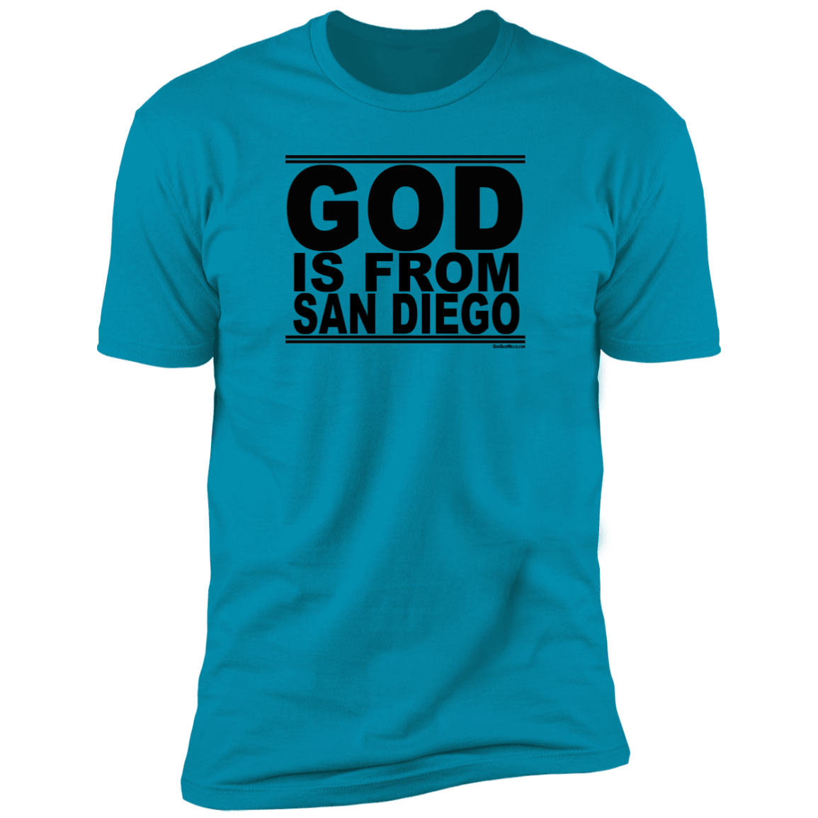 #GodIsFromSanDiego - Men's Shortsleeve Tee