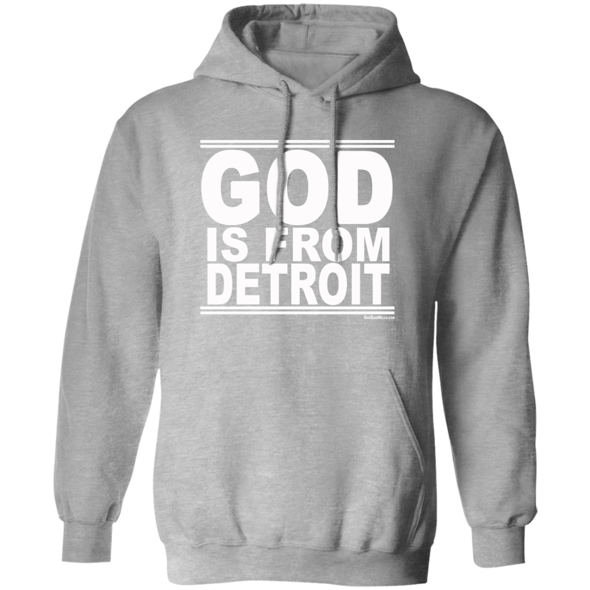 #GodIsFromDetroit - Pullover Hoodie