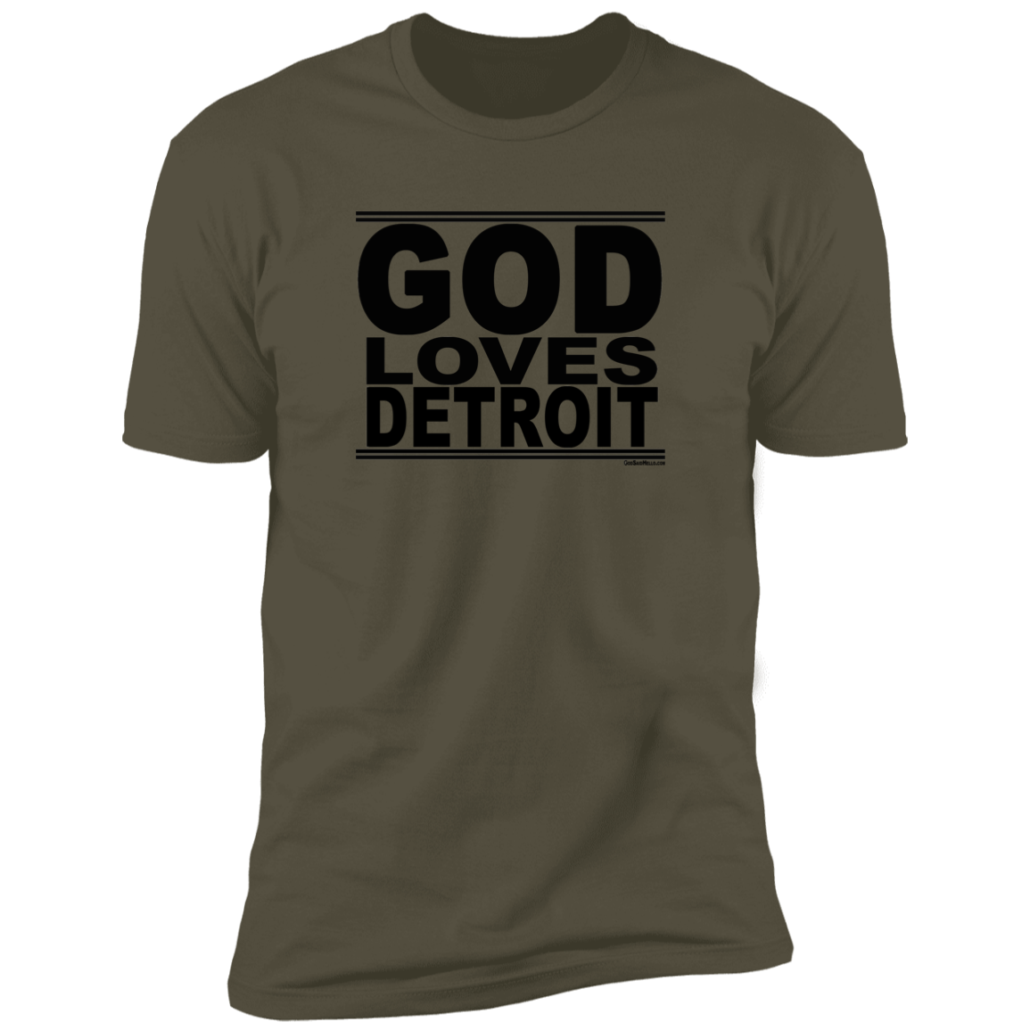 #GodLovesDetroit - Men's Shortsleeve Tee