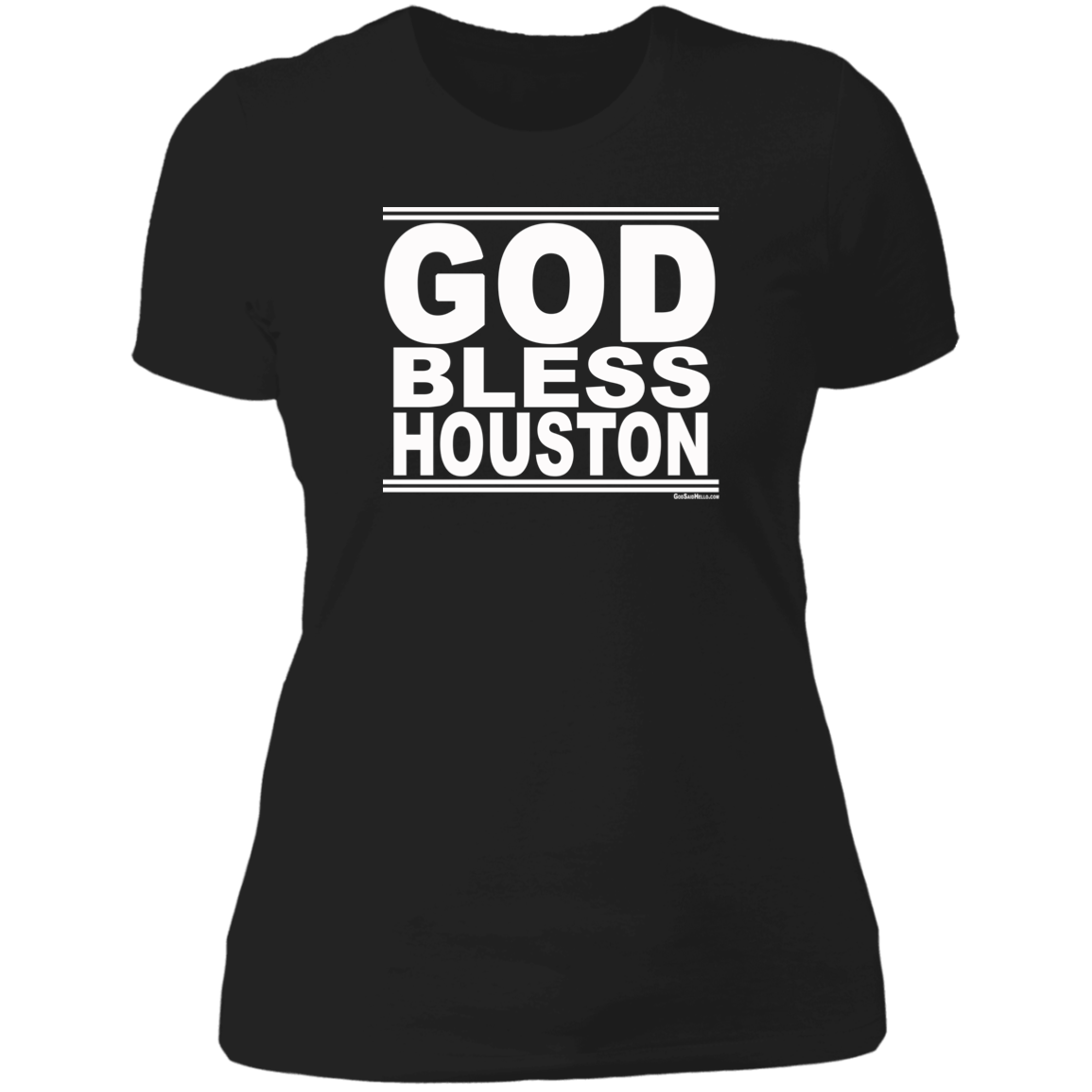 #GodBlessHouston - Women's Shortsleeve Tee