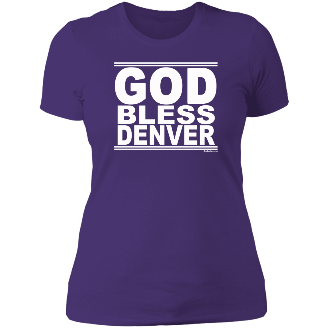 #GodBlessDenver - Women's Shortsleeve Tee