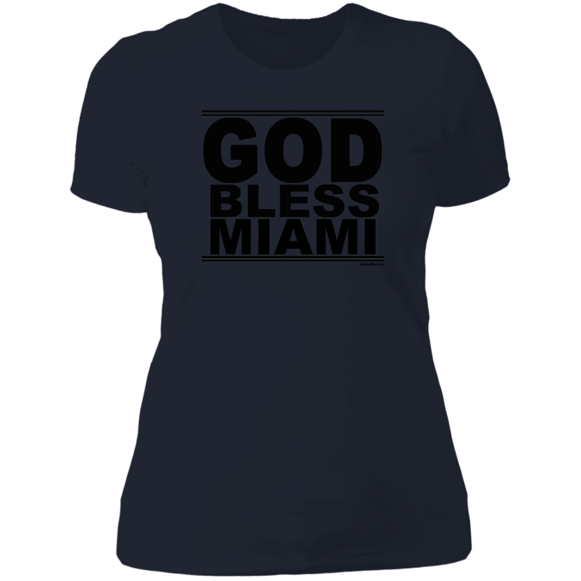 #GodBlessMiami - Women's Shortsleeve Tee