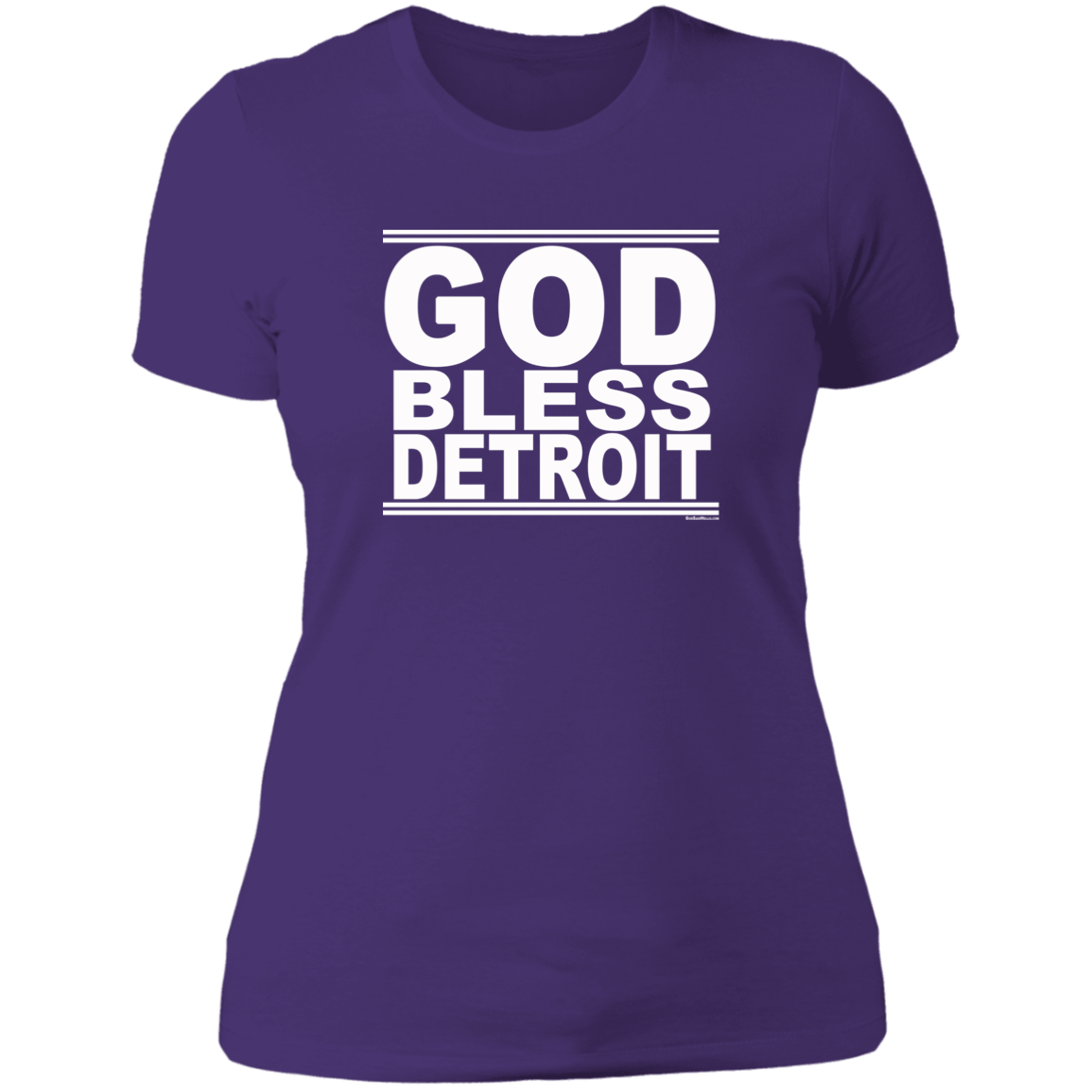 #GodBlessDetroit - Women's Shortsleeve Tee