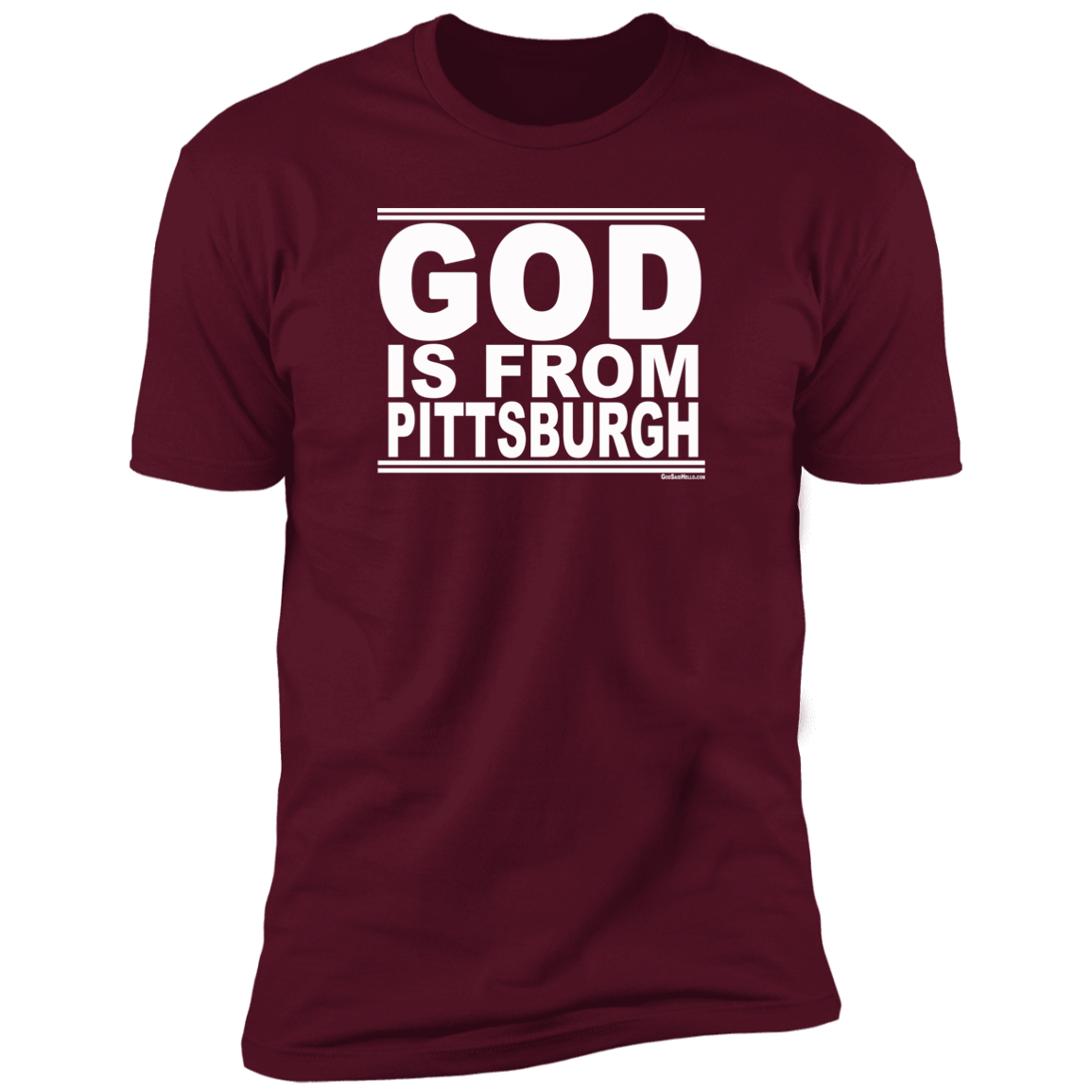 #GodIsFromPittsburgh - Men's Shortsleeve Tee