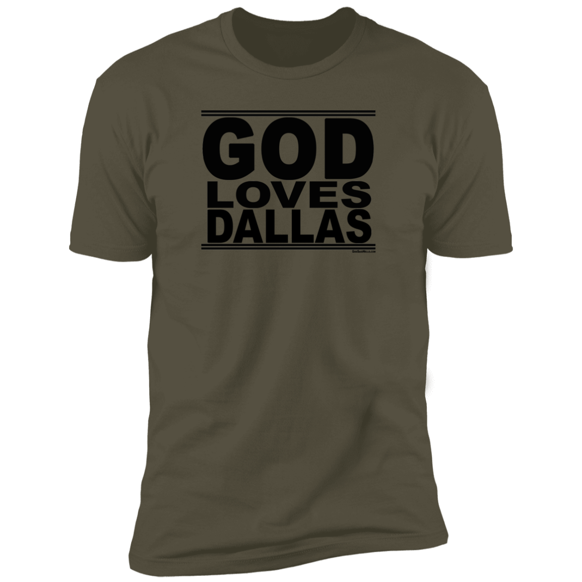 #GodLovesDallas - Men's Shortsleeve Tee