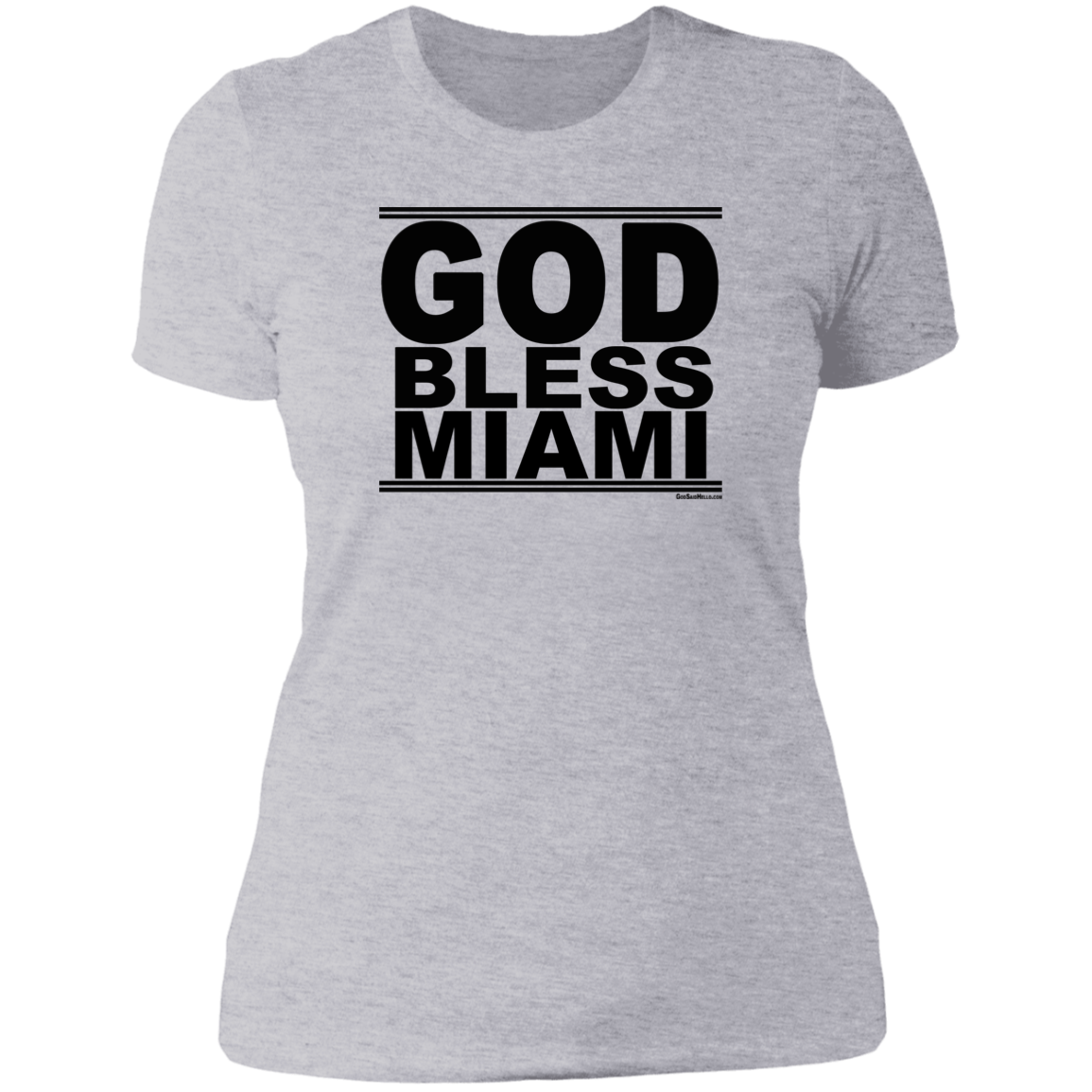#GodBlessMiami - Women's Shortsleeve Tee