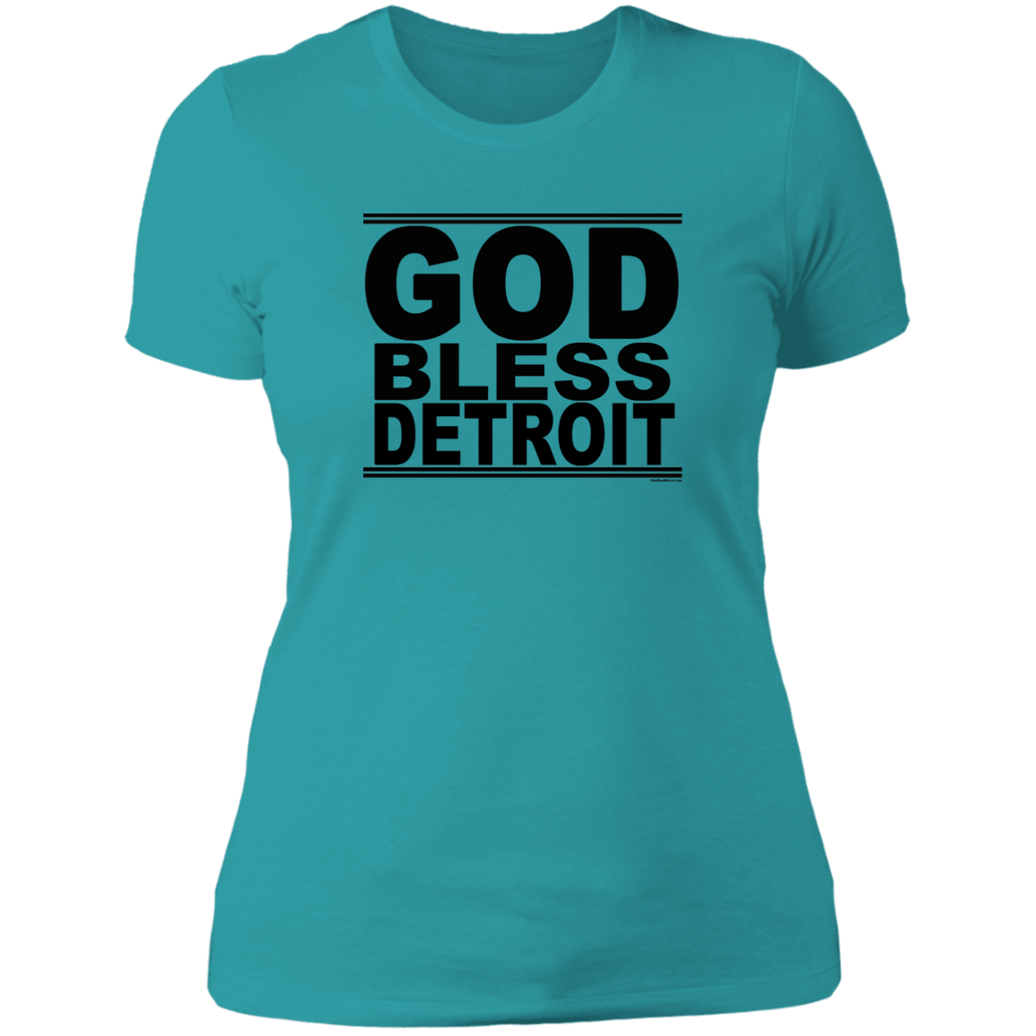 #GodBlessDetroit - Women's Shortsleeve Tee