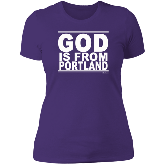 #GodIsFromPortland - Women's Shortsleeve Tee