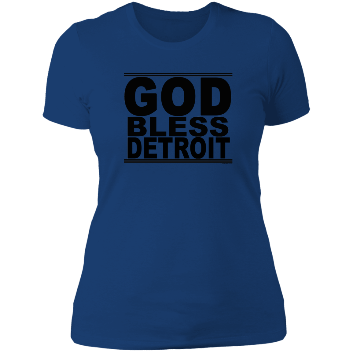 #GodBlessDetroit - Women's Shortsleeve Tee
