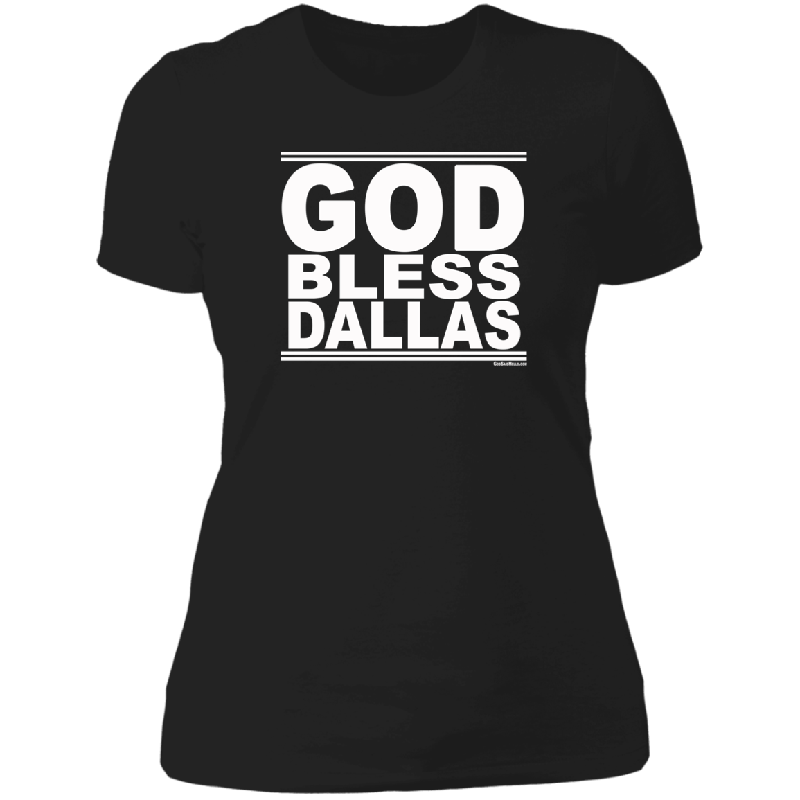 #GodBlessDallas - Women's Shortsleeve Tee