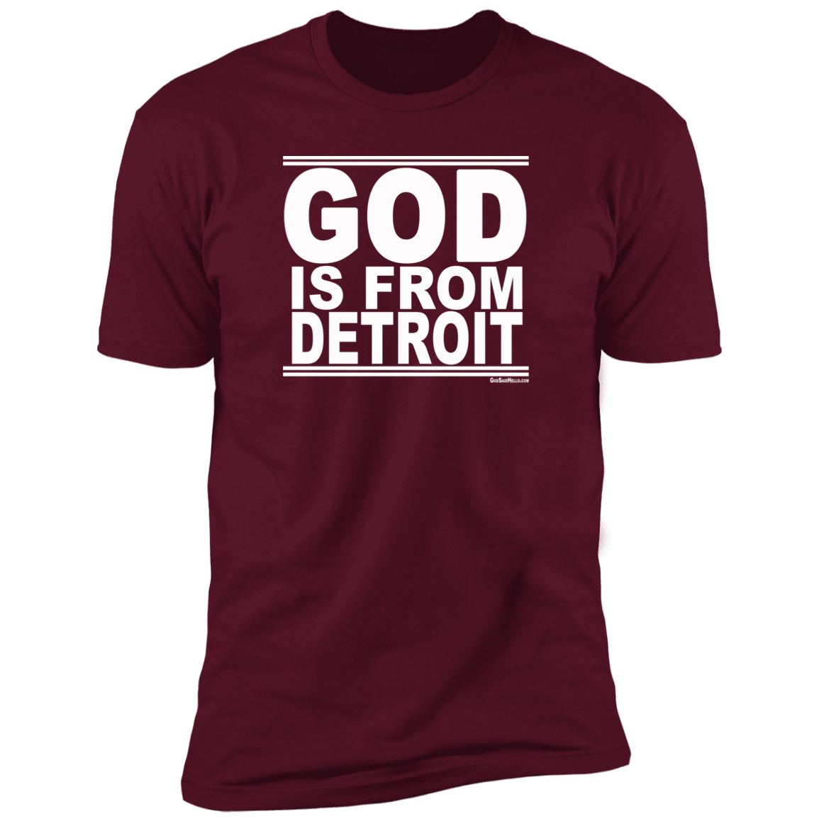 #GodIsFromDetroit - Men's Shortsleeve Tee